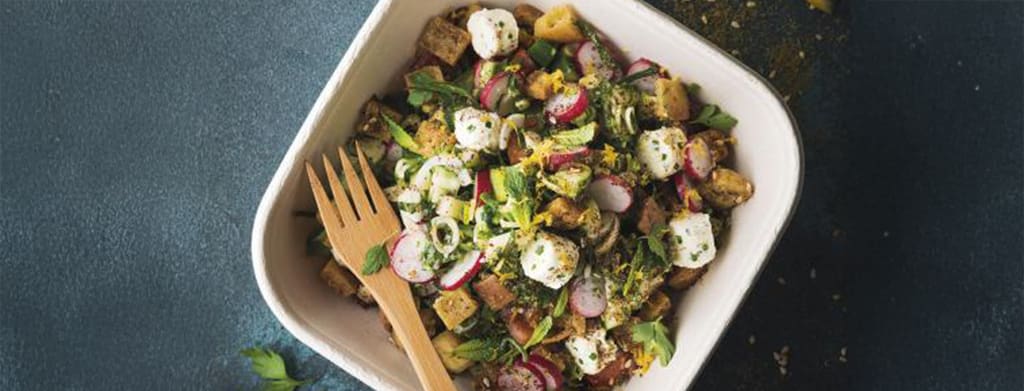 Fattouche salade met Boursin®